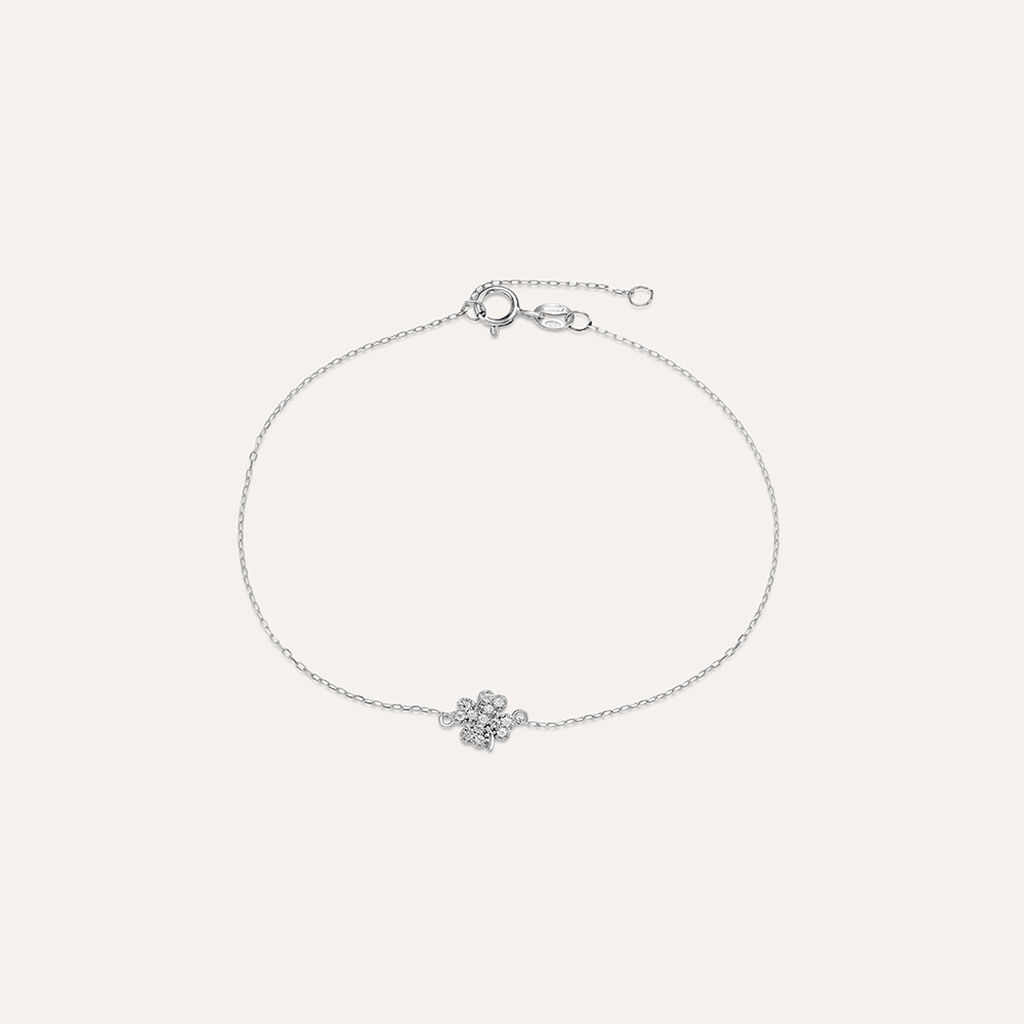 Bracciale Claire Oro Bianco Cubic Zirconia