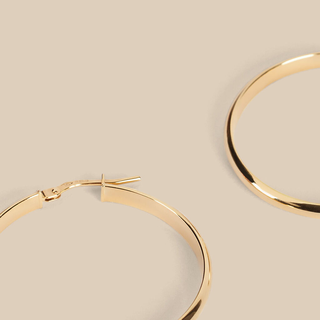 Orecchini A Cerchio Toujours Oro Giallo