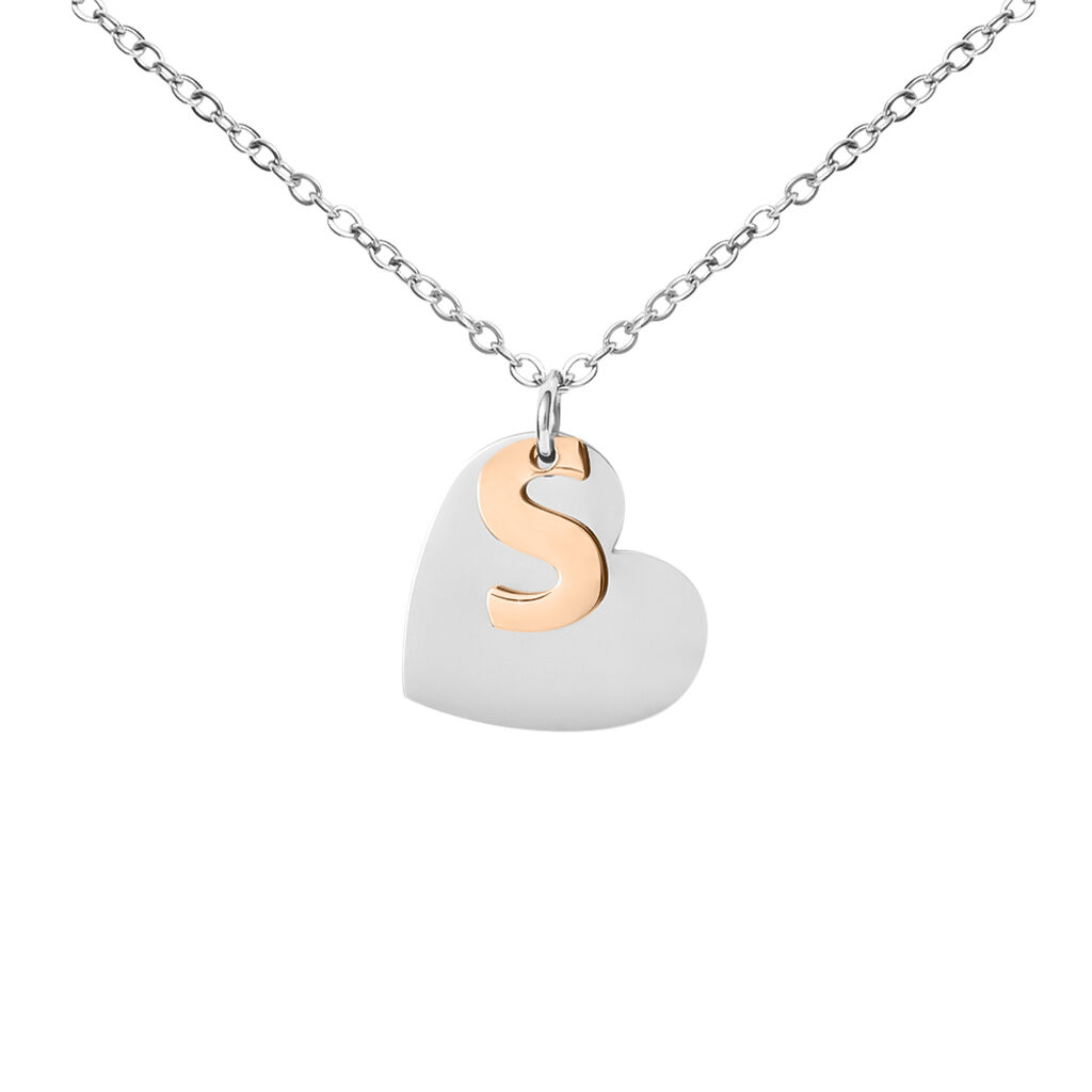 Collana Lady Chic Acciaio Bicolore Bianco / Rosa - Collane Donna | Stroili
