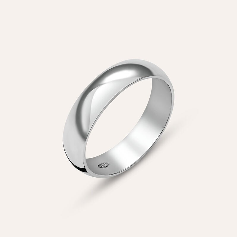 Anello Fedina Silver Collection Argento Rodiato - Fedine Unisex | Stroili