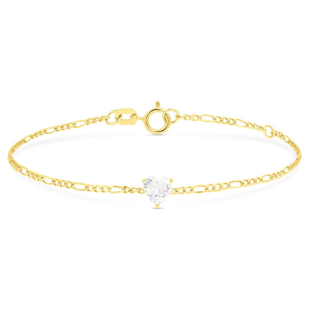 Bracciale Punto Luce Claire Oro Giallo Cubic Zirconia - Bracciali Amicizia Donna | Stroili