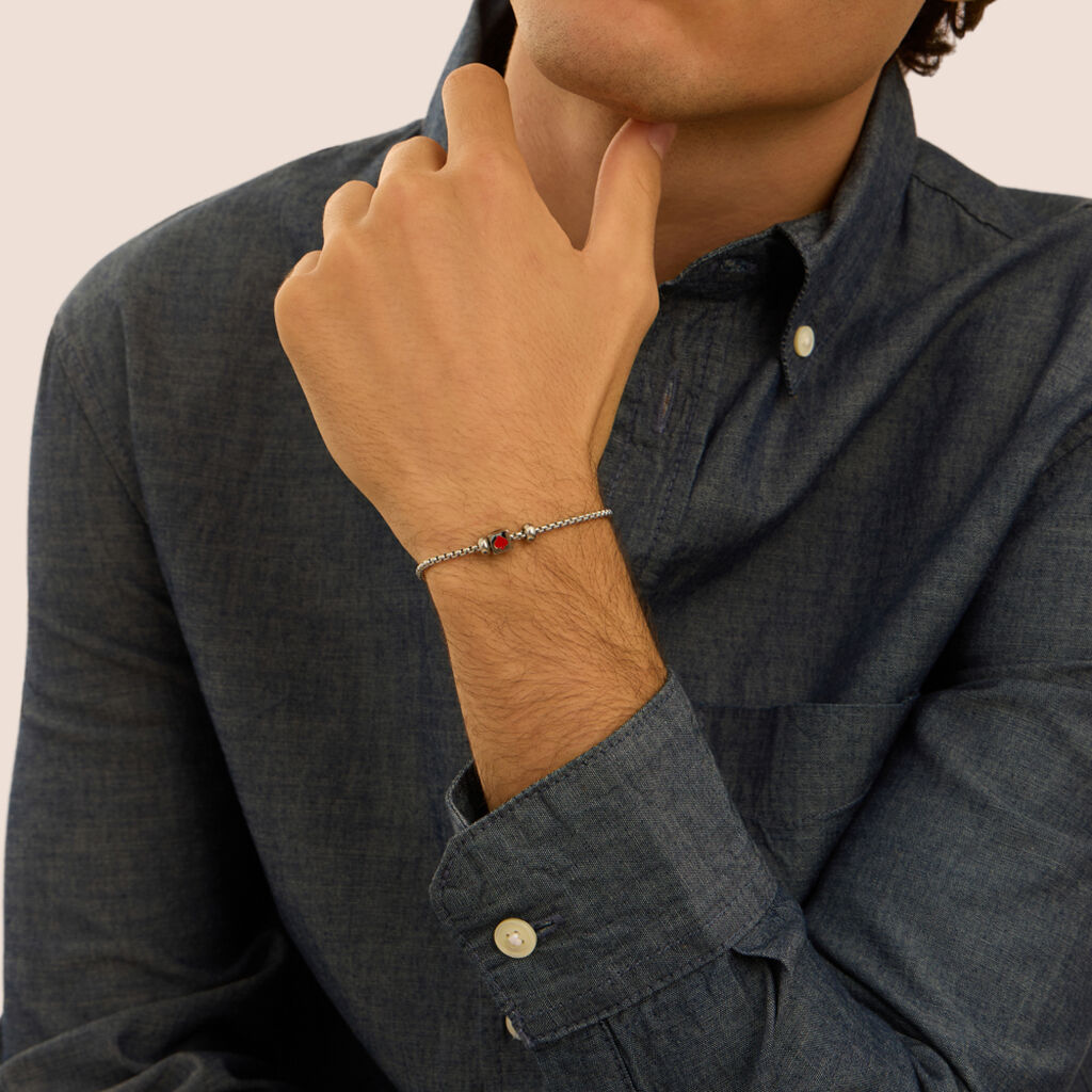 Bead Essential Code Acciaio