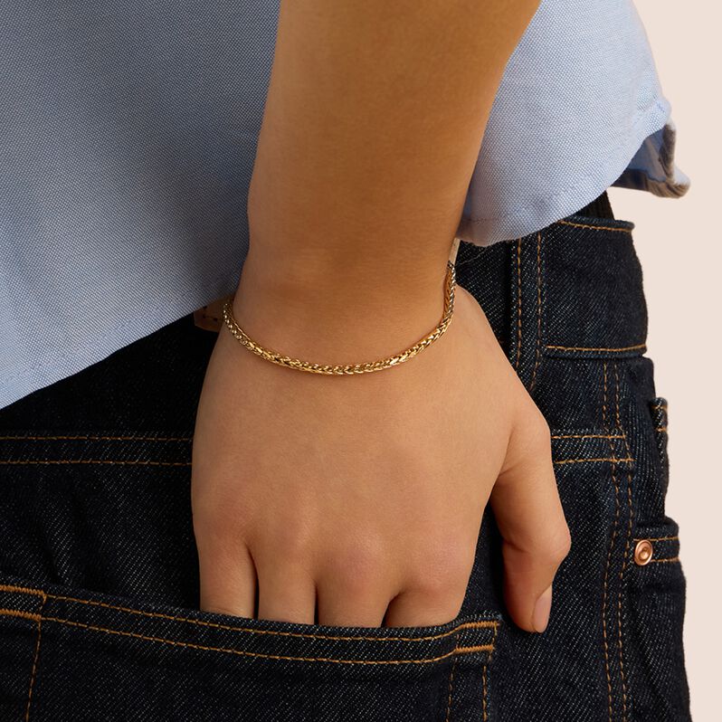 Bracciale Catena Gold Essence Oro Giallo - Bracciali Donna | Stroili