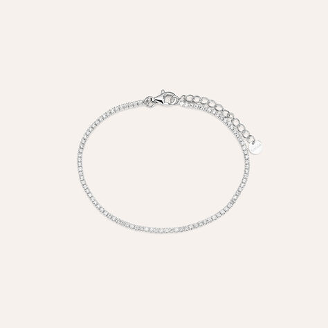 Bracciale Tennis Silver Elegance Argento Rodiato Cubic Zirconia - Bracciali Tennis Donna | Stroili