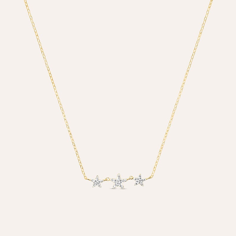 Collana Christelle Oro Giallo Cristallo - Collane Donna | Stroili