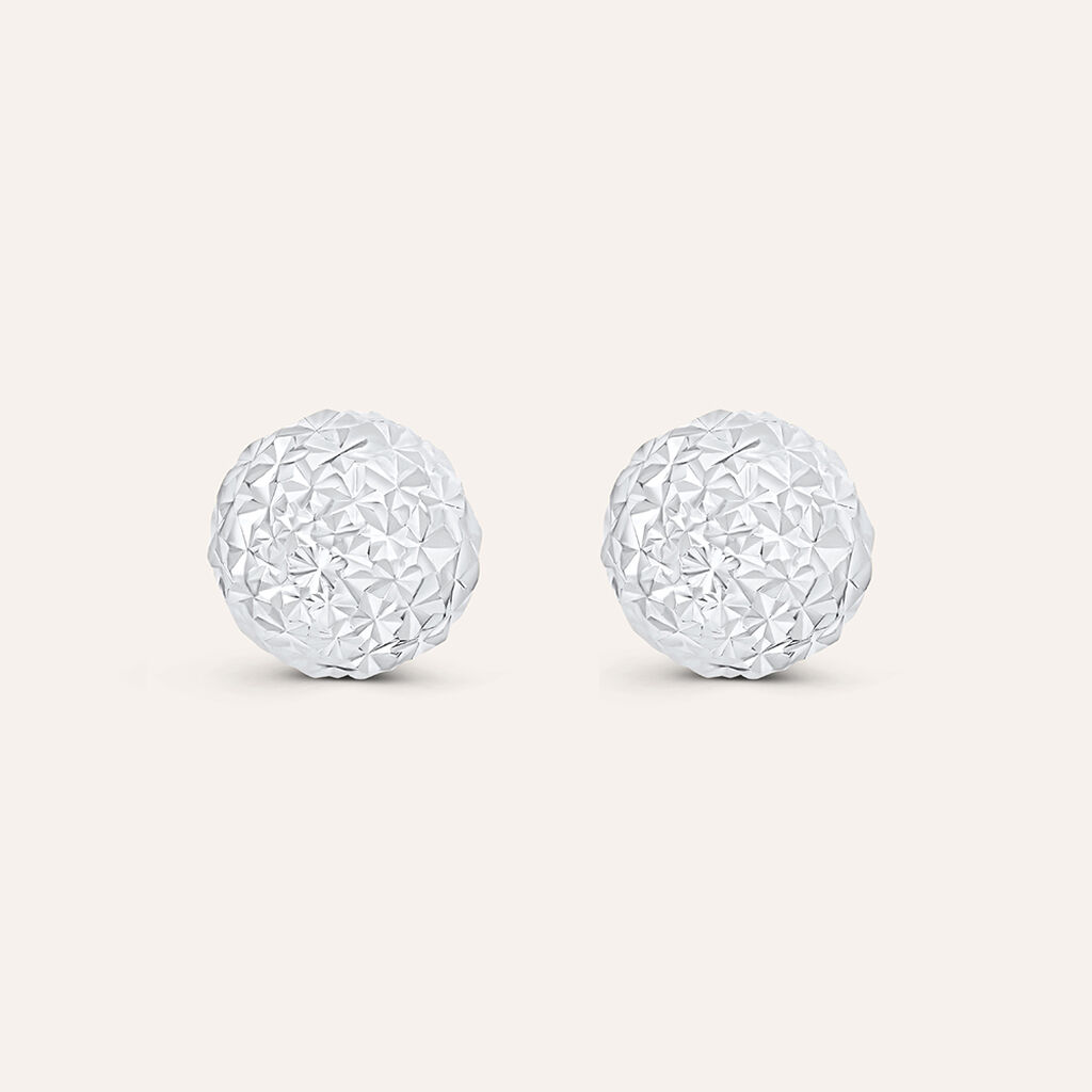 Orecchini Lobo Golden Lover Oro Bianco - Orecchini a Lobo Donna | Stroili