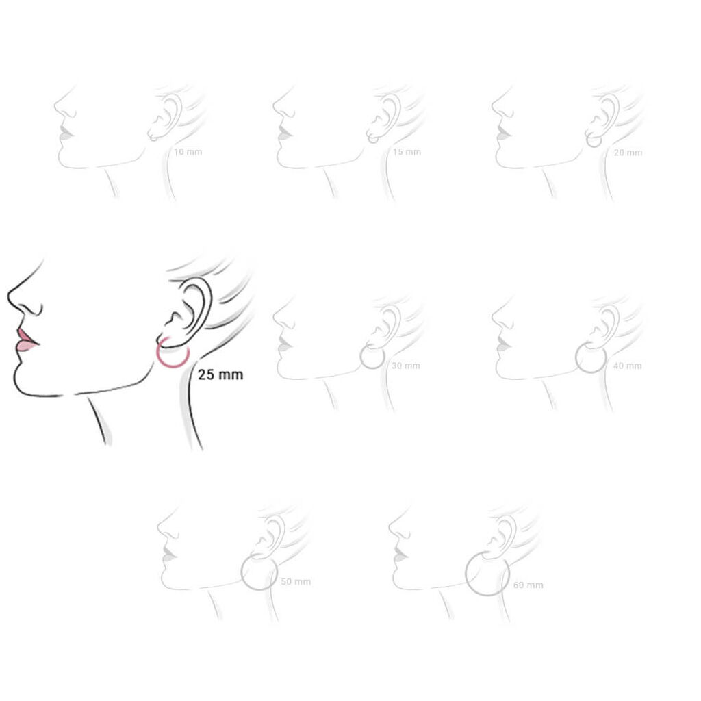 Orecchini A Cerchio Romantic Shine Metallo Cristallo - Orecchini a Cerchio Donna | Stroili