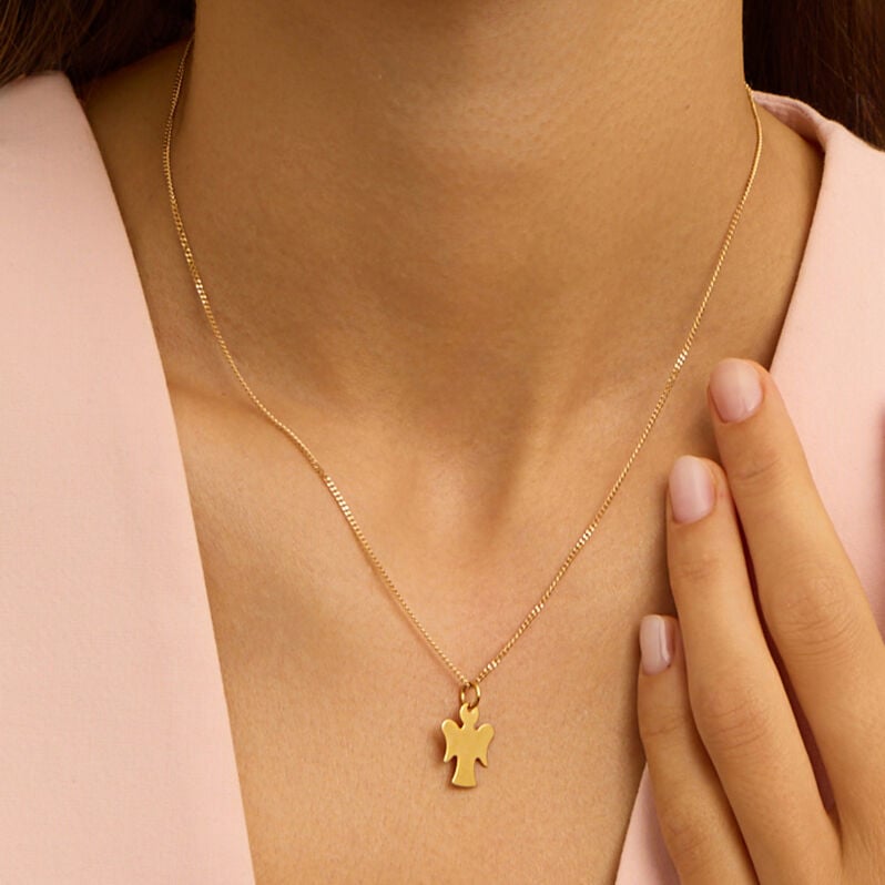 Pendente Holy Oro Giallo - Ciondoli con Incisione Unisex | Stroili