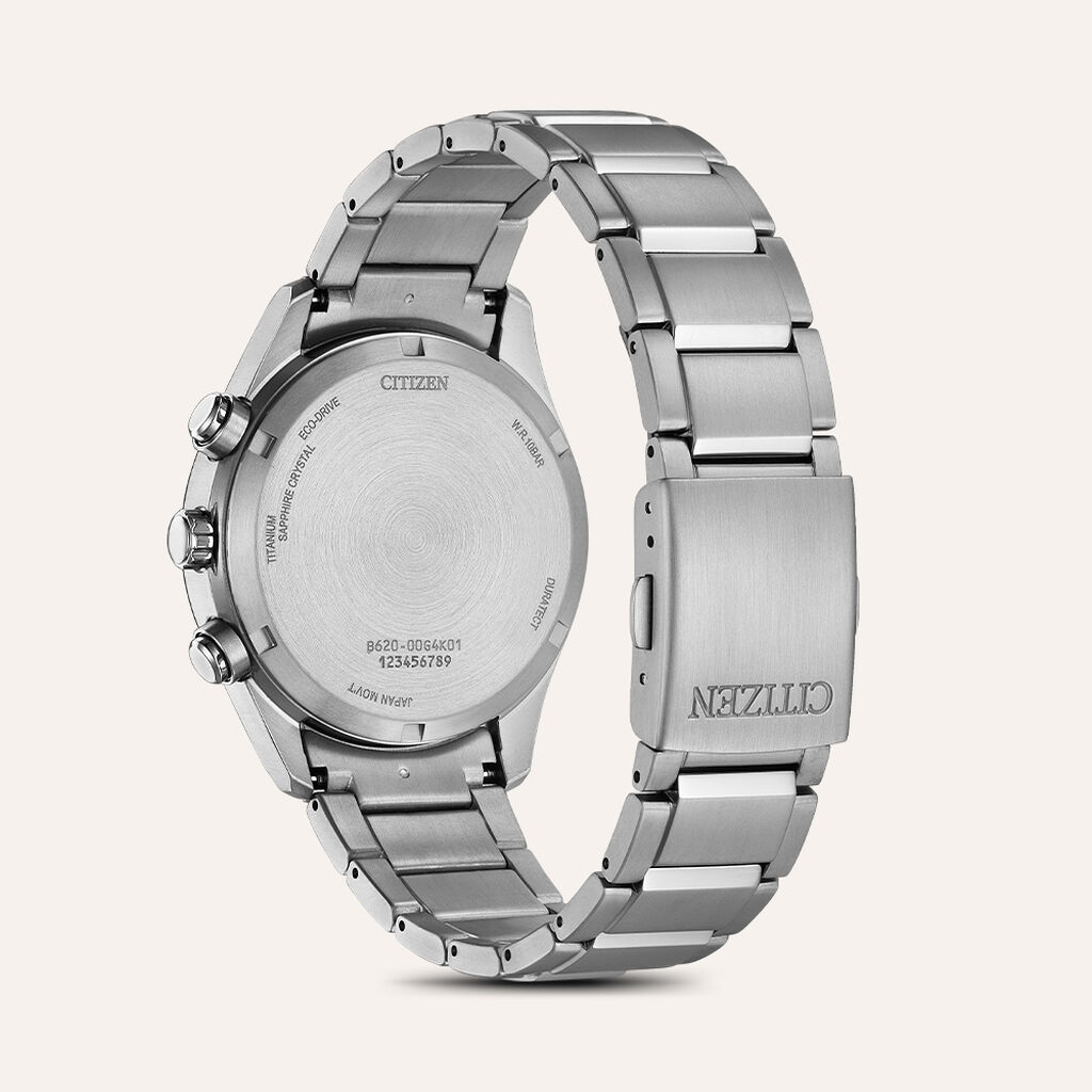 Orologio Eco Drive Citizen Super Titanio Ca4750-51l