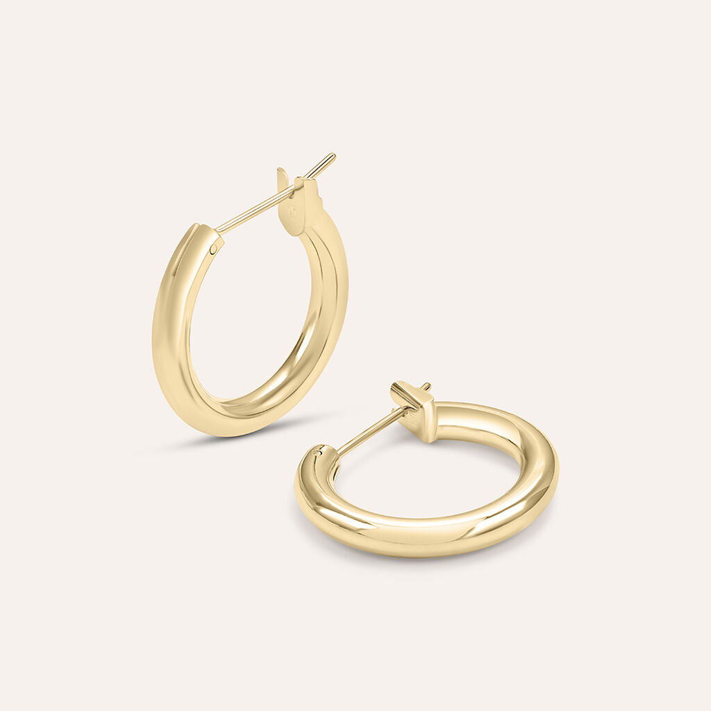 Orecchini A Cerchio Golden Dream Placcato Oro Giallo