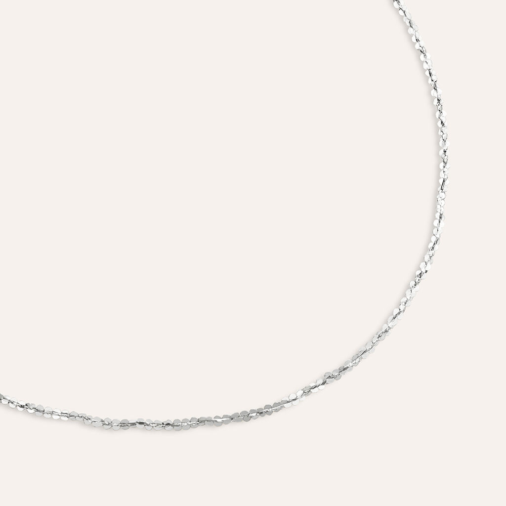 Catenina Gold Essence Oro Bianco - Catenina Donna | Stroili