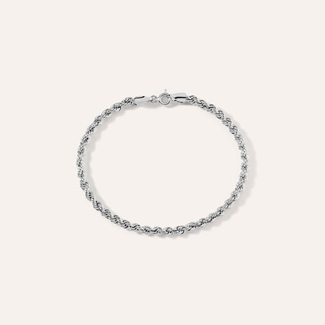 Bracciale Catena Colette Oro Bianco - Bracciali Donna | Stroili