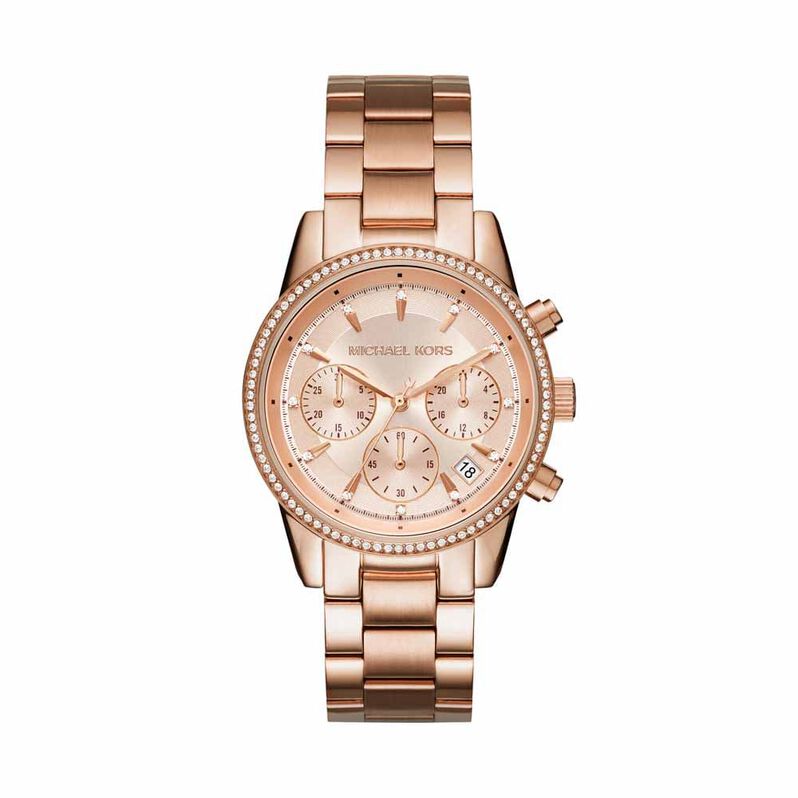 Orologio Al Quarzo Michael Kors Bryant Mk6357 - Orologi con Datario Donna | Stroili