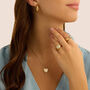Anello Contrarie Radiance Acciaio Bicolore
