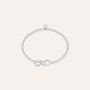 Bracciale Catena Silver Collection Argento Rodiato