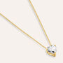 Collana Punto Luce Claire Oro Giallo Cubic Zirconia