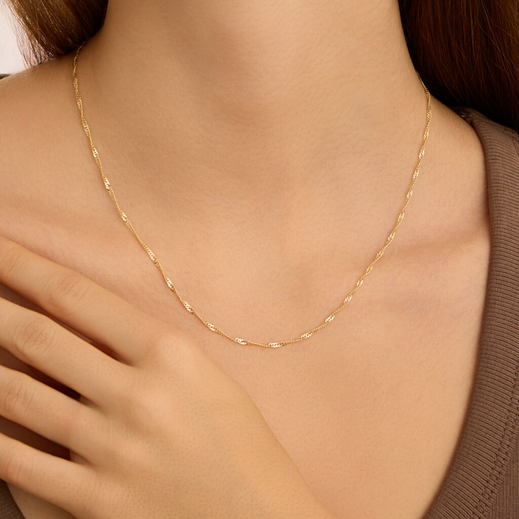 Catenina Poème Oro Giallo