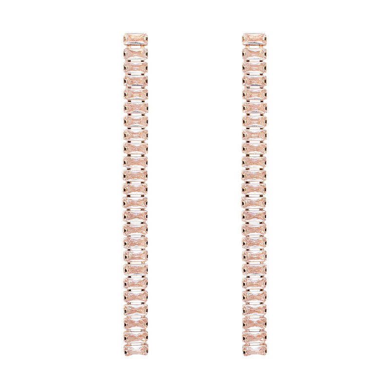 Orecchini Pendenti Tennis Romantic Shine Metallo Cristallo - Orecchini Pendenti Donna | Stroili