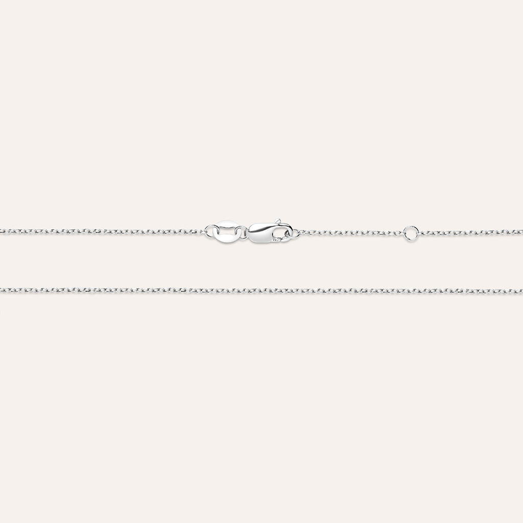 Collana Punto Luce Diamade Oro Bianco Diamante Lab-Grown - Collane Punto Luce Donna | Stroili