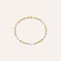 Bracciale Catena L'homme Or Oro Bicolore