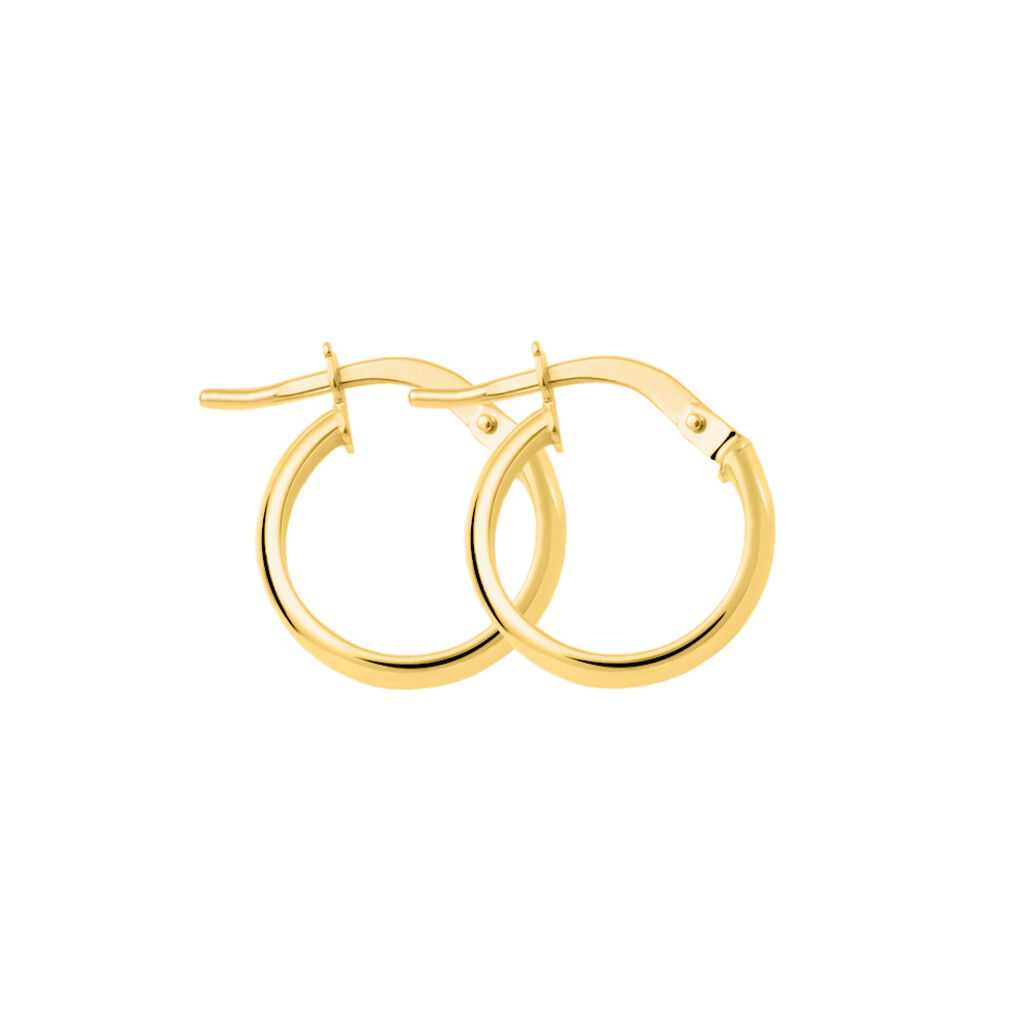 Orecchini A Cerchio Toujours Oro Giallo - Orecchini a Cerchio Donna | Stroili