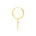 Mono Orecchino A Cerchio Toujours Oro Giallo Cubic Zirconia - Mono Orecchino Donna | Stroili