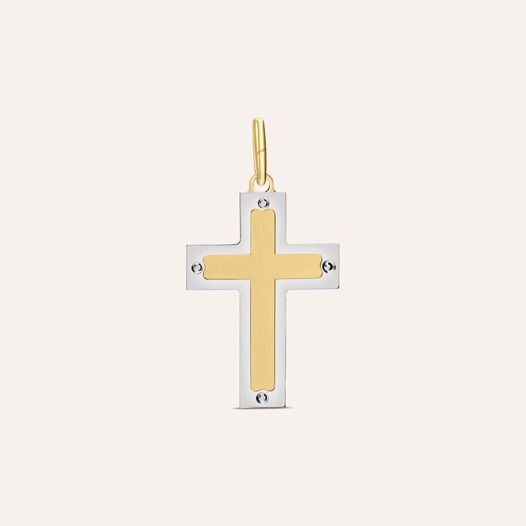 Pendente L'homme Or Oro Bicolore