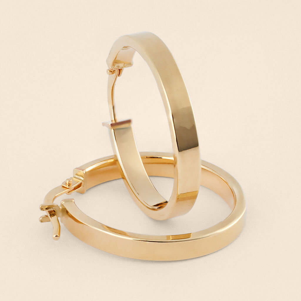 Orecchini A Cerchio Toujours Oro Giallo