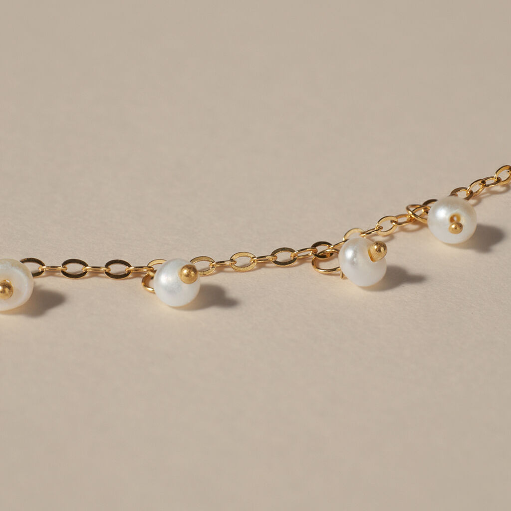 Bracciale Gabrielle Oro Giallo Perla D'Acqua Dolce - Bracciali Donna | Stroili