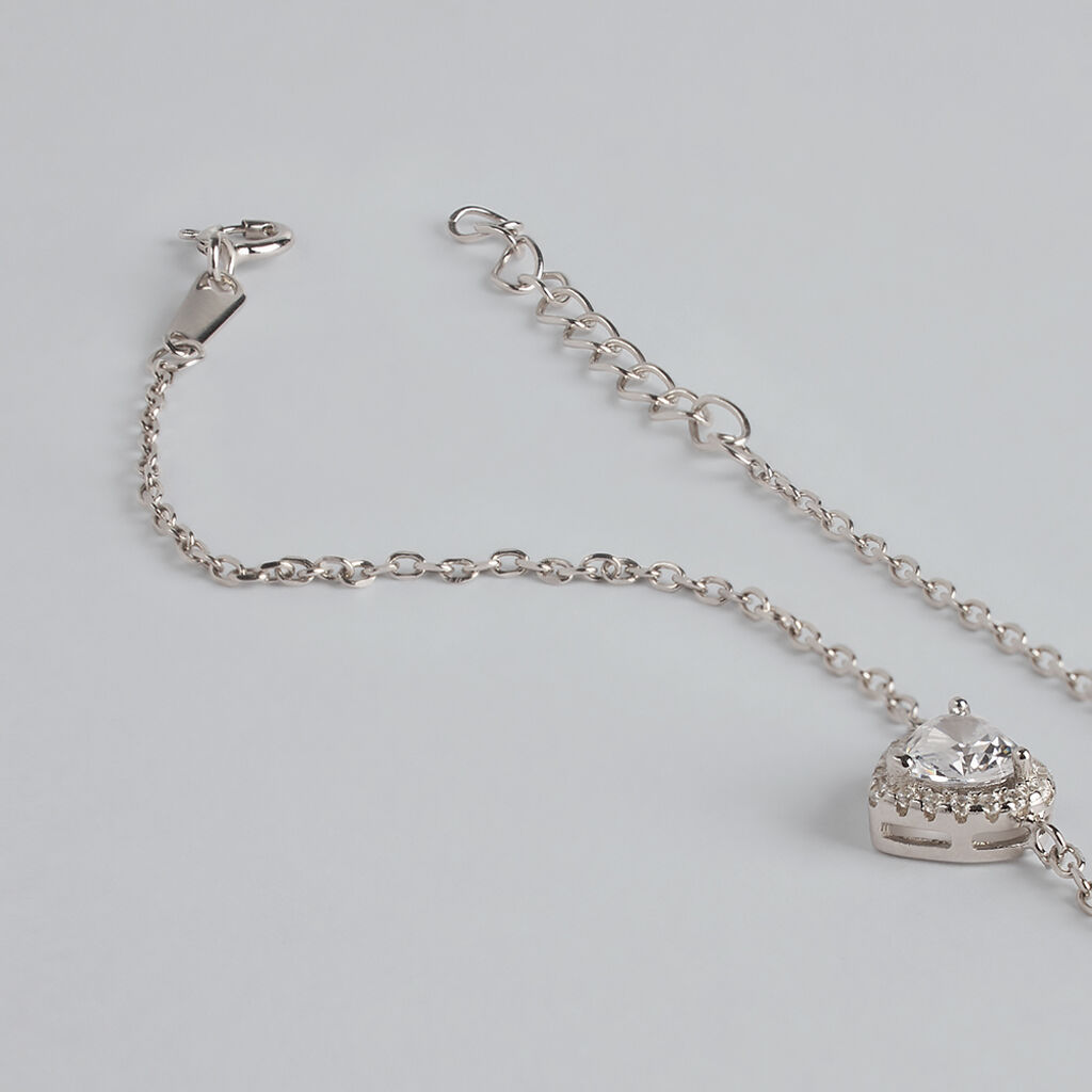 Bracciale Silver Elegance Argento Rodiato Cubic Zirconia - Bracciali Love Donna | Stroili