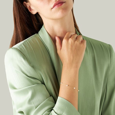 Bracciale Gabrielle Oro Giallo Perla D'Acqua Dolce - Bracciali Donna | Stroili