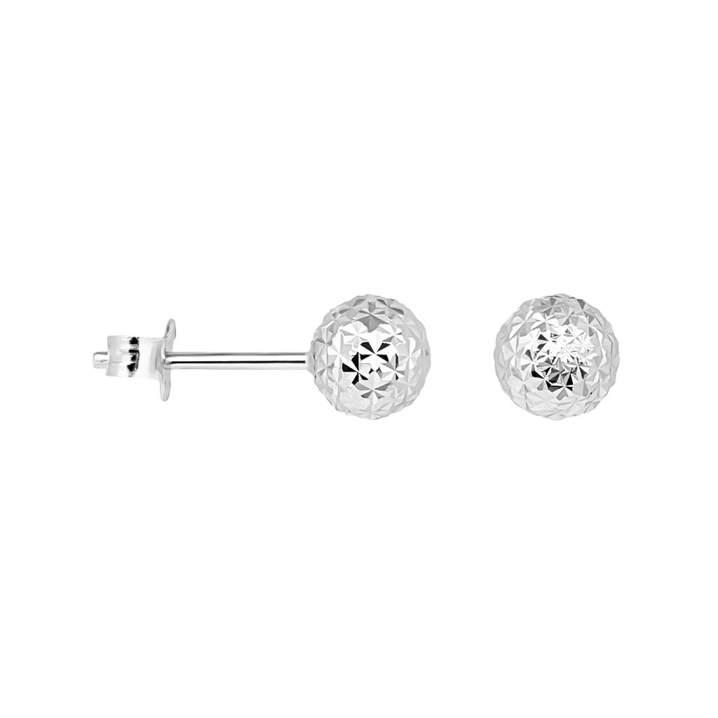 Orecchini Lobo Isabelle Oro Bianco - Orecchini a Lobo Donna | Stroili
