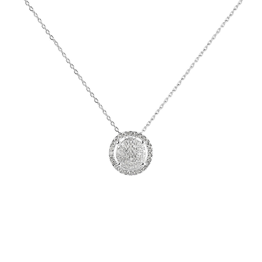 Collana Sophia Oro Bianco Diamante - Collane Donna | Stroili