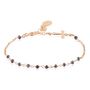 Bracciale Rosario Silver Soul Argento Rosa Cristallo