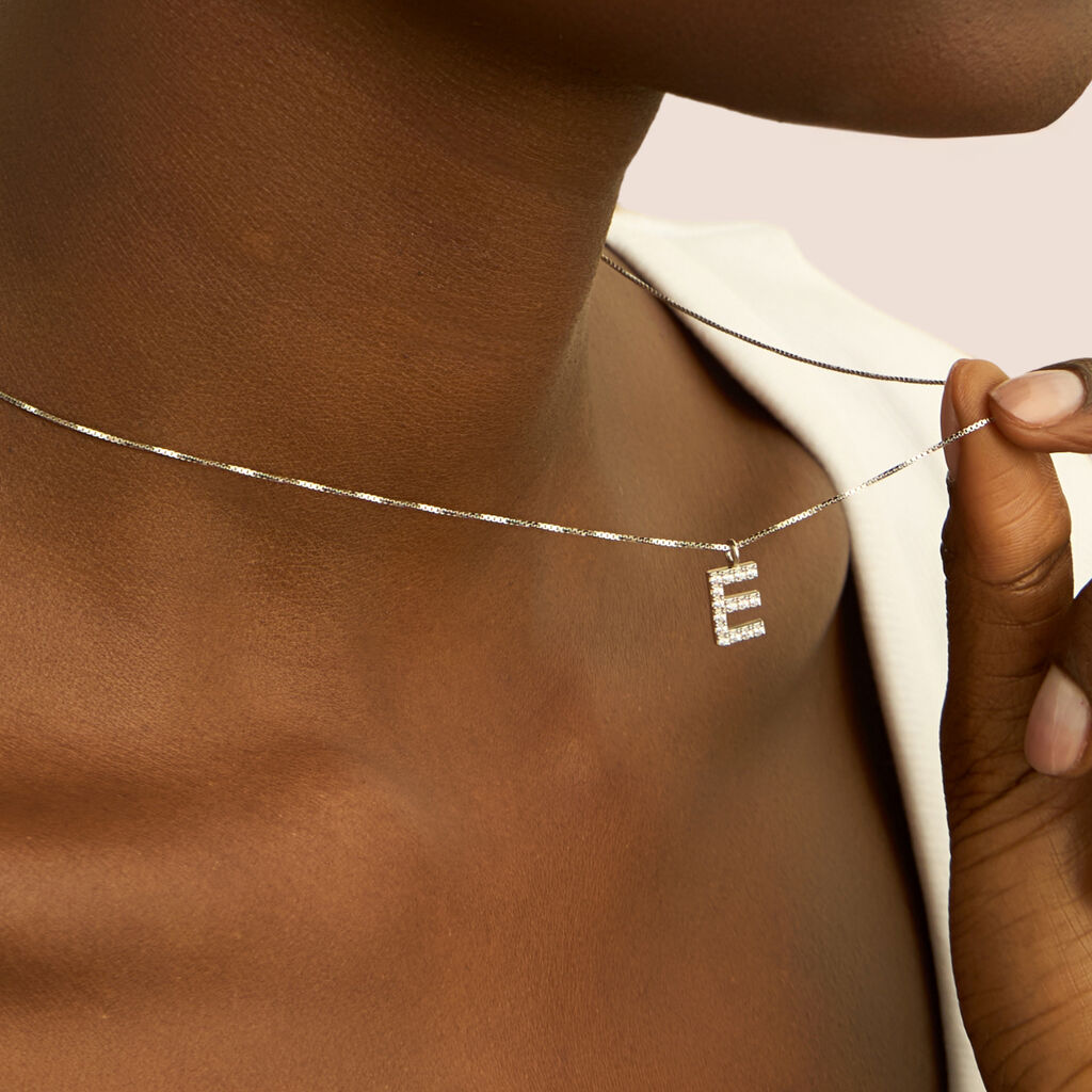 Collana Silver Moments Argento Rodiato Cubic Zirconia