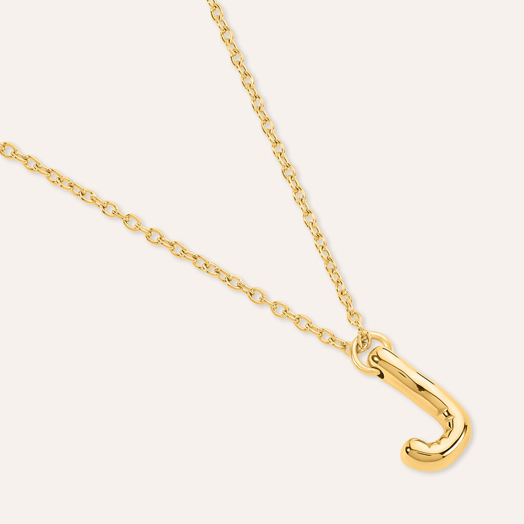 Collana Radiance Acciaio Dorato