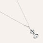Pendente Love Beats Argento Rodiato
