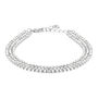 Bracciale Tennis Romantic Shine Metallo Cristallo
