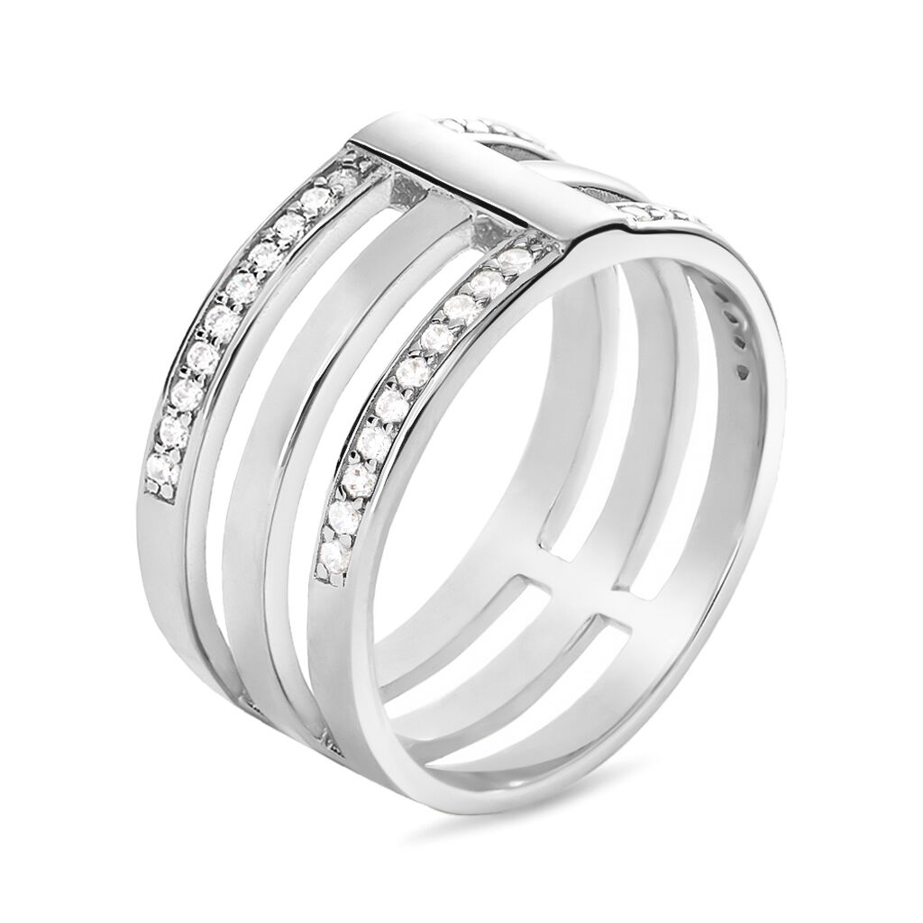 Anello Fascia Silver Shine Argento Rodiato Cubic Zirconia product