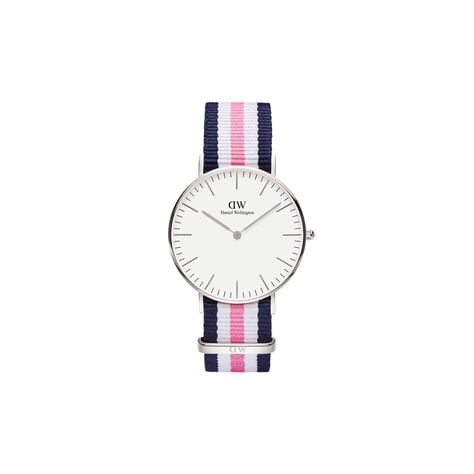 Orologio Unisex Daniel Wellington St.Hampton quadrante bianco DW00100050-RE21 - Orologi per Prima Comunione Unisex | Stroili