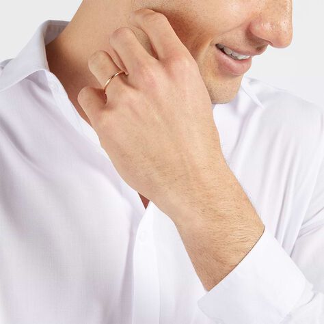 Fede Francesina 2.5 mm Oro Rosa - Anelli con Incisione Unisex | Stroili