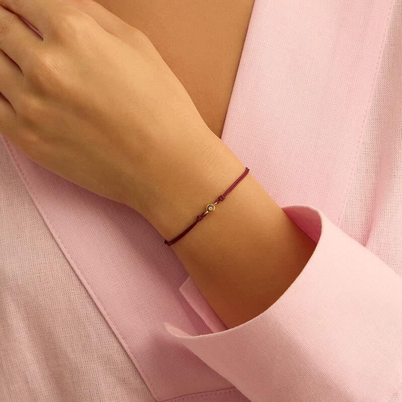 Bracciale Punto Luce Silver Diamonds Argento Dorato Diamante Lab-Grown - Bracciali Donna | Stroili