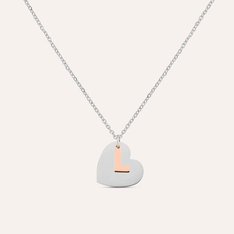 Collana Lady Chic Acciaio Bicolore Bianco / Rosa - Collane Donna | Stroili