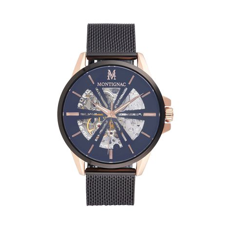 Orologio Automatico Montignac Round Mope19a08 - Orologi solo Tempo Uomo | Stroili