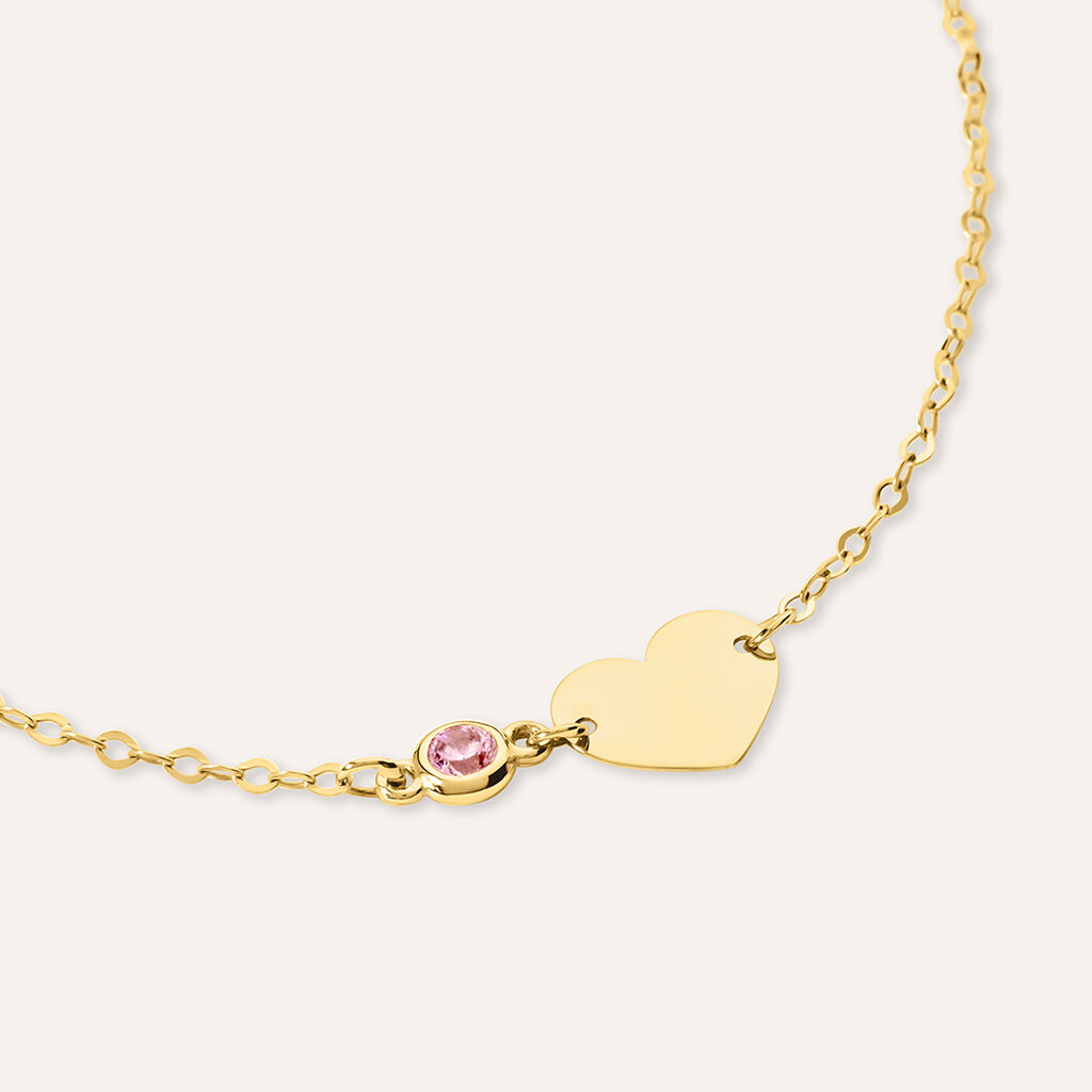 Bracciale Mon Petit Oro Giallo Cubic Zirconia