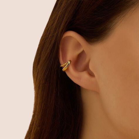 Ear Cuff Radiance Acciaio Dorato - Ear Cuff Donna | Stroili