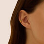 Ear Cuff Radiance Acciaio Dorato
