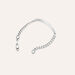 Bracciale Con Targhetta Gentleman Argento Rodiato - Bracciali con Incisione Uomo | Stroili
