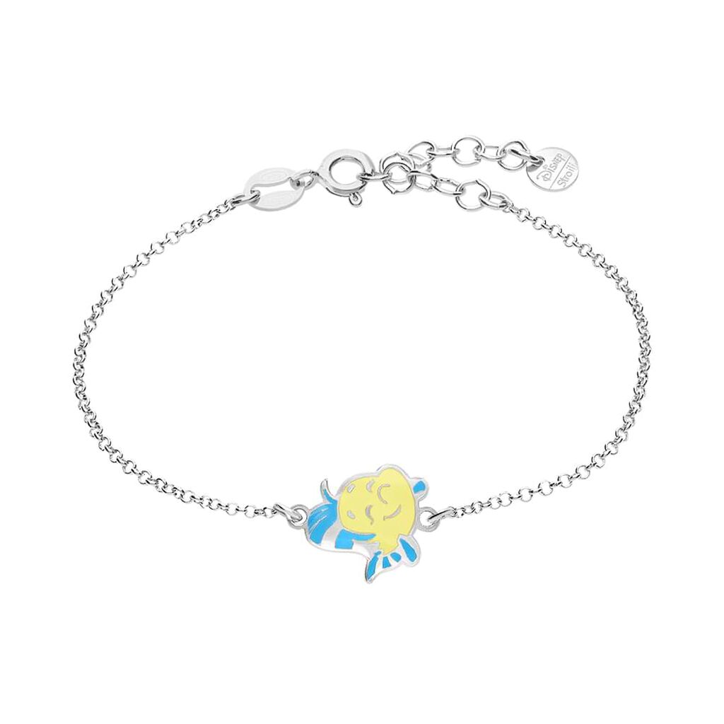 Bracciale in argento con Flounder
