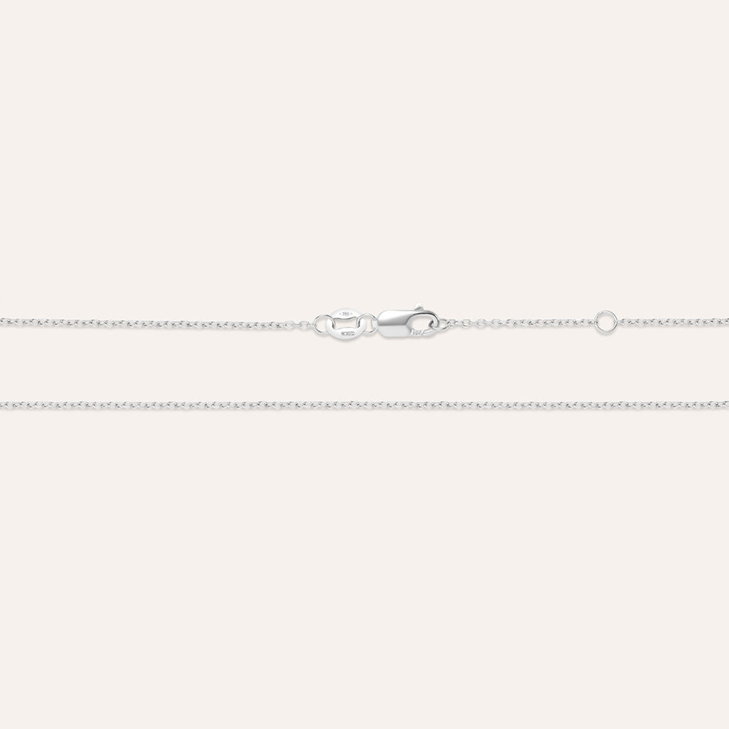 Collana Punto Luce Diamade Oro Bianco Diamante Lab-Grown - Collane Punto Luce Donna | Stroili